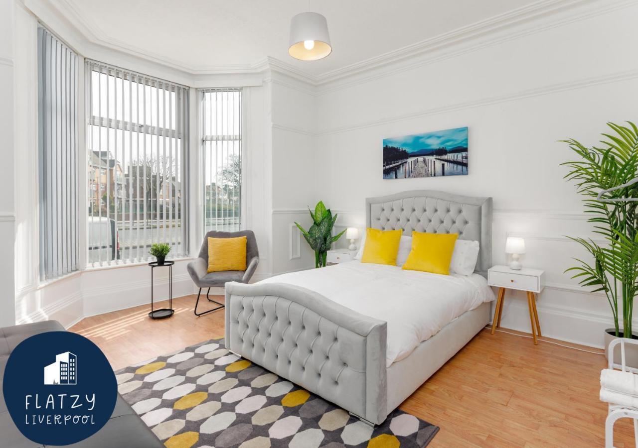 Flatzy - 6 Bed Oasis Close To Football Stadiums Liverpool Exterior foto